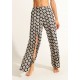 Pantalon Fluide BANANA MOON Stefa Sarong Noir