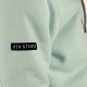 Women's Sherpa Lined Sweatshirt STERED Badge Ice Mint