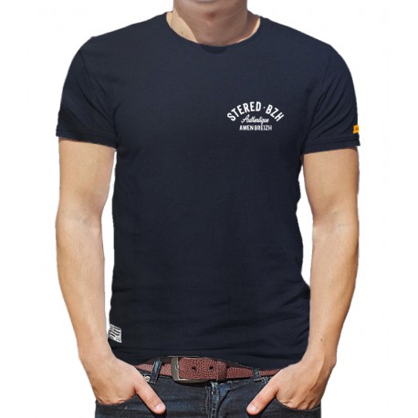 Men's T-Shirt Stered BZH Authentic Navy