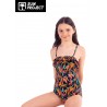 Maillot de bain 1 Piece Enfant SUN PROJECT Tropical Noir