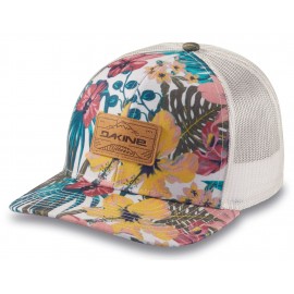 Dakine Peak To Peak Trucker Cap White Tropidelic