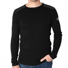 Tee Shirt Manches Longues Homme STERED Martolod Noir
