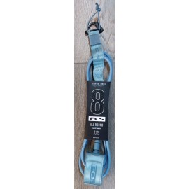 Leash FCS All Round Essential 8.0' Tranquil Blue