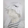 Chapeau Bébé PAPYLOU Rouen Blanc