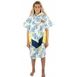 Poncho All-In Junior V Palm Tree Fluo