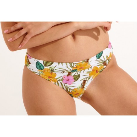 Bas De Maillot de Bain BANANA MOON Meranda Totuga Blanc Breizh Rider