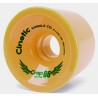 Cinetic Skate Wheels Crop 66mm 80A Orange