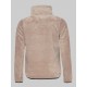 PROTEST Prtvance Bamboobeige Women's Full Zip Velour Fleece
