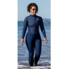 Women’s Rivage Double Zip 5/4mm Blue Polka Dot Wetsuits