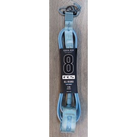 Leash FCS All Round Essential 8' Tranquil Blue