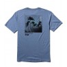 Tee Shirt Homme VISSLA Planet Positive Comp Lite Eco Drirelease Harbor Blue heather