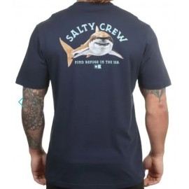 Tee Shirt Homme SALTY CREW Lurking Navy