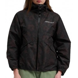 Santa CruzTake A Trip Women Waterproof Jacket Black Trip Repeat