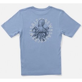 Tee Shirt Junior SALTY CREW Tentacles Boys Marine Bleue