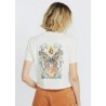 VOLCOM Women's Pocket Dial Bone T-Shirt
