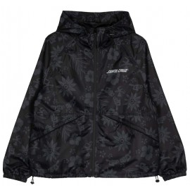 Santa CruzTake A Trip Women Waterproof Jacket Black Trip Repeat