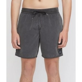 VOLCOM Men's Center Trunk 17 Black Boardshorts