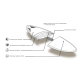 Surf Hybrid Prism 5'10 Performance Series FCSII