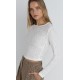 Haut Manches Longues RHYTHM Charm White