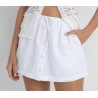 Short Jupe RHYTHM Beach Side Skort White