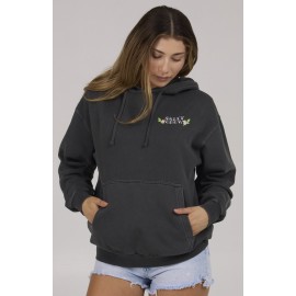 Sweat Femme Salty Crew Hopper Crew Faded Black