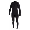 O'Neill Epic Women 4/3mm Chest Zip Wetsuit Black Black