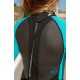 Combinaison O'Neill Femme Reactor 3/2mm Back Zip Black Aqua