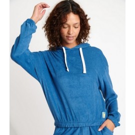 Sweat éponge Femme BANANA MOON Oneka Seasponge Bleu