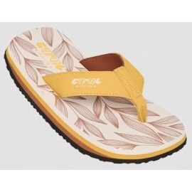 COOL SHOE Original Eve Hoja Yellow Women's Flip-Flop