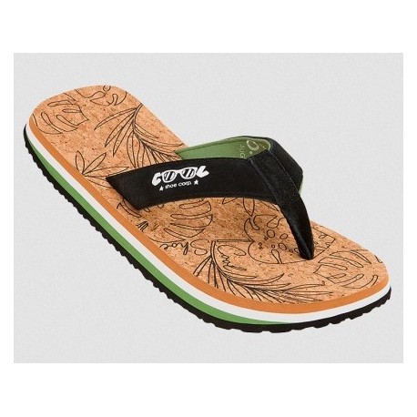 Tong Femme COOL SHOE E.S.3 Roots Black