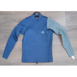 Top Neoprene Long Sleeve Men Sooruz Fighter Organic Oysterprene 1/1mm Blue