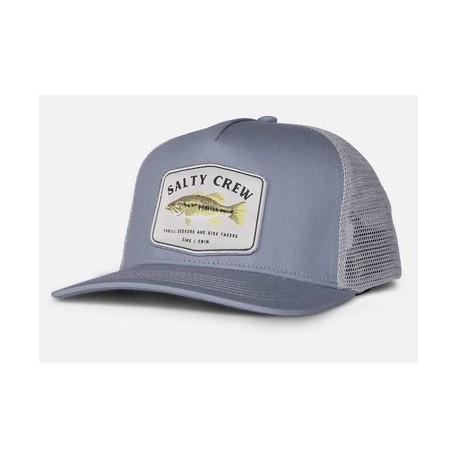 SALTY CREW Bigmouth Trucker Cap in Blue Fog