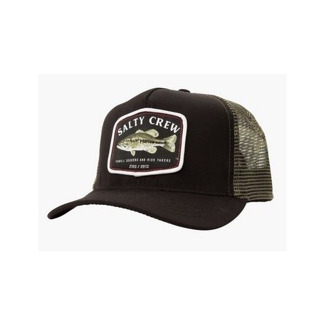 Casquette SALTY CREW Bigmouth Trucker Black Camo