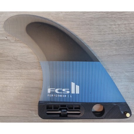 Aileron FCSII Performer PC Large Tranquil Blue Longboard Centre Fin