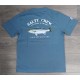 Salty Crew Men’s T-Shirt Striper Slate