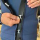 Veste Néoprène Femme Zippé Rivage 3mm Bleu à Pois