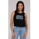 Débardeur Femme SALTY CREW Sea Life Cropped Black