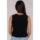 Débardeur Femme SALTY CREW Sea Life Cropped Black