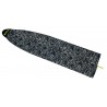 FCS Stretch Fun Board Cover 7'0 Monogram Coal Lime