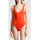 Banana Moon Cahuita Brightsun Orange One-Piece Swimsuit