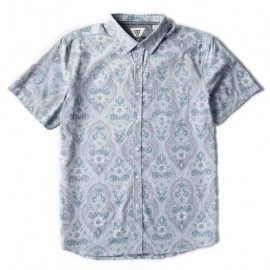 VISSLA Mundaka Eco Faded Denim Men's Shirt