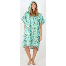 Poncho After Humming Birds Light Green