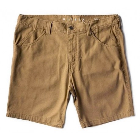 VISSLA Men's Pismo Painter 21" Kangaroo Bermuda Shorts