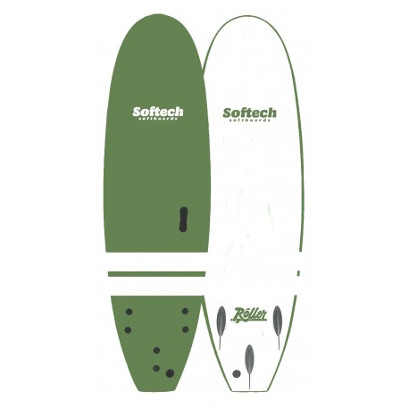 Surf Softech Roller 7'6 Smoke Green