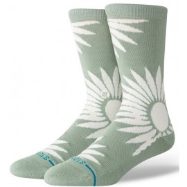 STANCE Radial Burst Crew Socks - Sea Green
