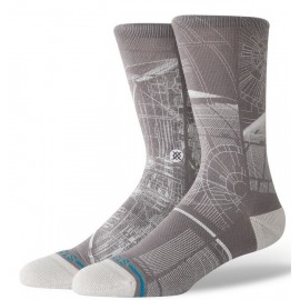 STANCE Star Wars Death Crew Gray Socks