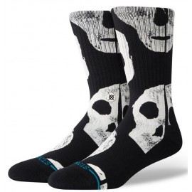 Chaussettes STANCE Jolly Rogers Crew Black