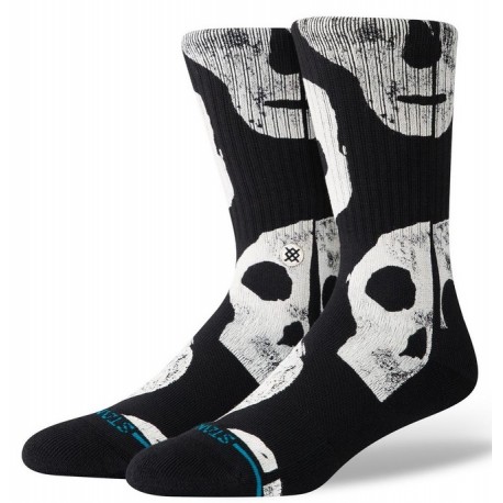 Chaussettes STANCE Jolly Rogers Crew Black