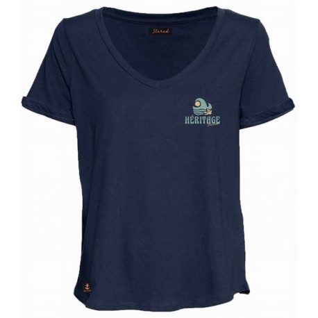STERED Women's Eternal Navy T-Shirt
