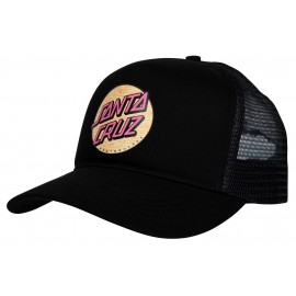 Casquette Santa Cruz Wagon Dot Meshback Black